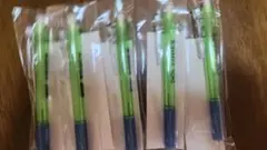 YONEX シャーペン　５本セット グリーン/ブルー