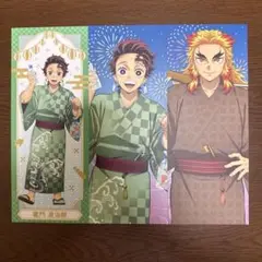 鬼滅の刃 漆ノ章 ナムコ 絵札 煉獄杏寿郎 竈門炭治郎 3枚セット