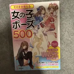 女の子ポーズ 500 CD-ROM付き
