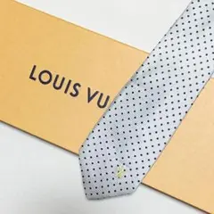 美品 ルイヴィトン Louis Vuitton ネクタイ シルク100%