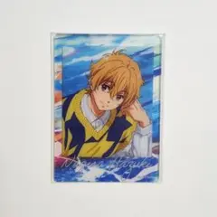 【匿名配送】Free! 葉月渚 チェキ風クリアカード ノーマル ⑤