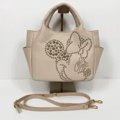 DIANA ダイアナ　ディズニーコラボ　ショルダーバッグ スタッズ　2WAY