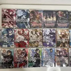 ソードアートオンライン10周年限定カバー全18巻＋プログレッシブ限定カバー全4巻