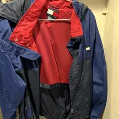 TOMMY HILFIGER ネイビー/レッド ジャケット XXXL