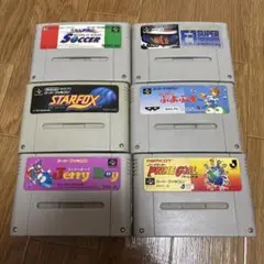スーパーファミコン ゲームソフト 6本セット