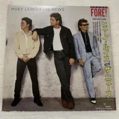 レコード ヒューイ・ルイス・アンド・ザ・ニュース Fore! LP盤
