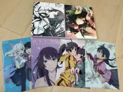 <物語シリーズ> TSUTAYA化物語キャンバスアート2種　クリアファイル付