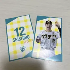 阪神タイガース 坂本誠志郎 ステッカー