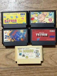 ファミコンソフトパズル系セット