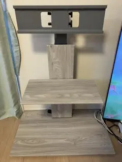 グレー テレビスタンド 65インチ対応