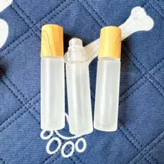 3個 ローラーボトル 小さい 体 不可欠 エッセンシャルオイルボトル