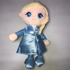 アナと雪の女王　エルサ　マスコット　ぬいぐるみ￼