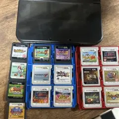 New 3DS LL ブラック 本体 充電器付き