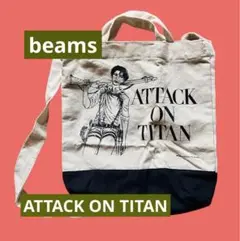 進撃の巨人【beams】コラボ・コットントート