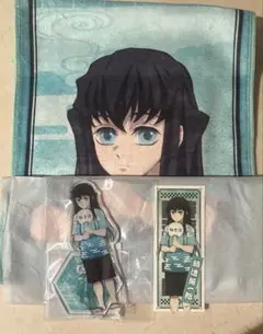 匿名配送　鬼滅の刃 Anime Expo　アクリルブロック　時透無一郎竈門炭治郎 鬼滅の刃 Anime Expo アクリルブロック 着彩画版 時透無一郎 炭