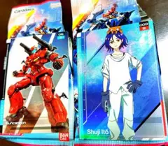 ガンダムジークアクス　カードコレクション　SR シュウジ　ガンキャノン