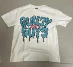 guiltyguys ロンT サイズXS 青　ロゴ　黄 glimmer ロンT 無地 キッズ KIDS 子ども用 子供服 ジュニア 服