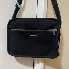 美品マリメッコ　ショルダーバッグ　ネイビー