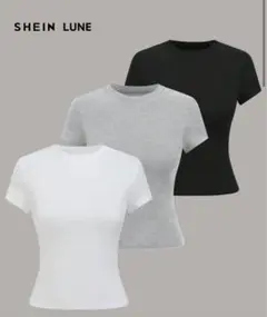 SHEIN LUNE 半袖Tシャツ 3枚セット