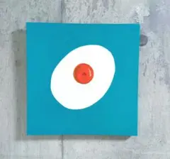 特別セール！【目玉焼き】絵画　キャンバスアート　キャンバスボード　アクリル画