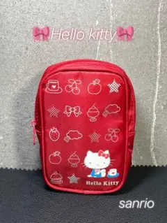 Hello Kitty ポーチ　レッド　可愛い♡