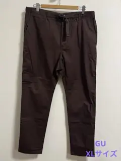 GU メンズパンツ　XL ズボン　ブラウン