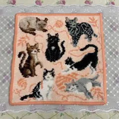 FEILER フェイラータオルハンカ　ネコ　キャッツ