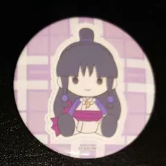 逆転裁判 綾里真宵 ぽてぬいアート 缶バッジ １個