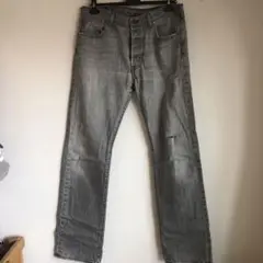 Levi's リーバイス　先染？ブラックデニム34/32