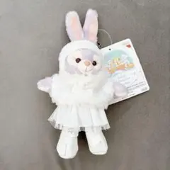 新品未使用✨ステラルー ホワイトウィンタータイムワンダーズ ぬいぐるみバッジ