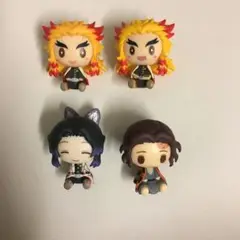 鬼滅の刃　ちょこのっこ　煉獄杏寿郎　胡蝶しのぶ　竈門炭十郎