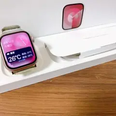 美品Apple Watch シリーズ9 GPS 41mm BT98%