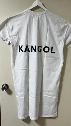 KANGOL Tシャツ ワンピース 白 ゆったり