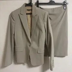 スカートスーツ ベージュ※今週末処分予定