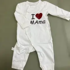 I ❤️ MAMA ロンパース 80サイズ