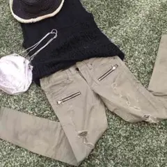 from first musee スキニーパンツ