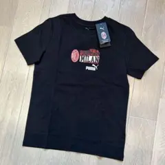 [新品、未使用品]PUMA× ACミランFTBLNRGY Tシャツsize152