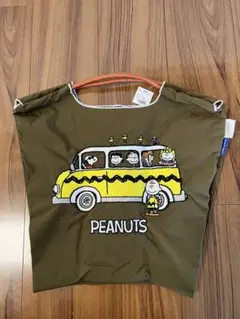 Ball&Chain PEANUTSスヌーピー BUS バス カーキ M Ball & Chain PEANUTS SNOOPY BUS (S) – unexpected store