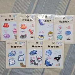 ワッペン 海のともだち さかなたち なかまたち まとめ売り