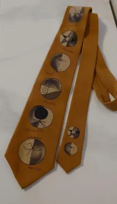 NICOLE グラフィックデザイン シルクネクタイ