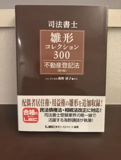 司法書士 雛形コレクション300 不動産登記法 第4版　1ページマーカーあり 司法書士試験 雛形コレクション300 不動産登記法 〈第4版