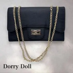 Dorry Doll ドリードール パーティーバッグ ポシェット ブラック