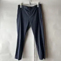 H&M メンズ　スリムフィットパンツ　ネイビー