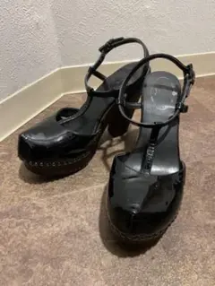 超美品 プラダ PRADA リップ柄ミュール 90's vintage - メルカリ