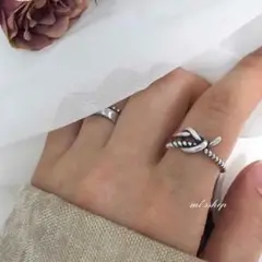 silver925 ハーフロープノットリング/シルバー925 リング ring