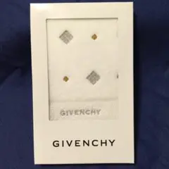 新品未使用 GIVENCHY タオルハンカチ ホワイト