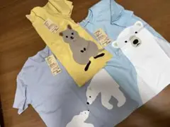 無印良品　動物　プリントTシャツ　140 3枚セット　未使用