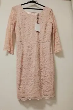 エミリアウィズ7分袖総レースワンピース新品未使用タグ付き13000円