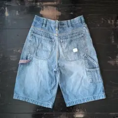 ビンテージ　US古着　デニム　ペインター　ハーフパンツ
