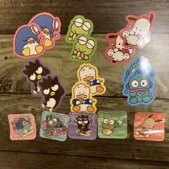 サンリオ　はぴだんぶいピックとシール
